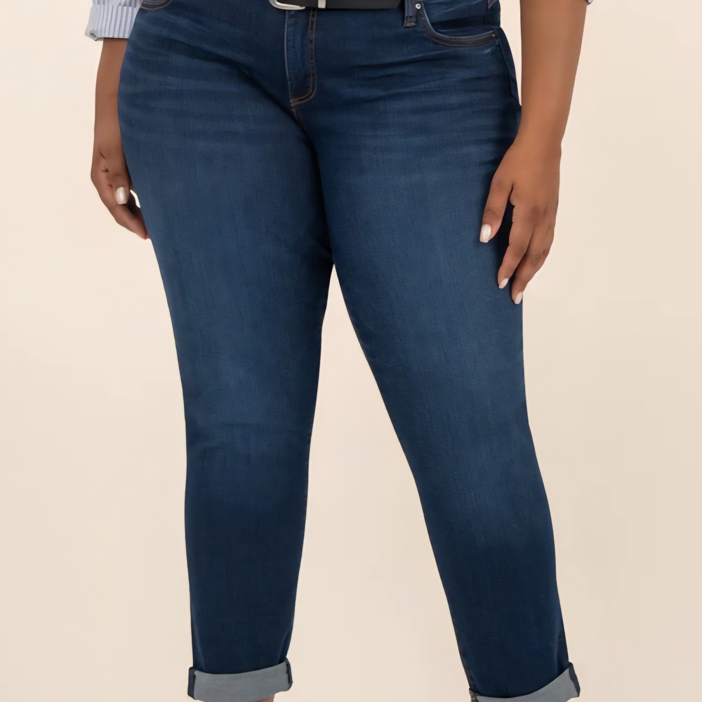 NWT    Kut from the Kloth Dark Blue Ankle Jeans